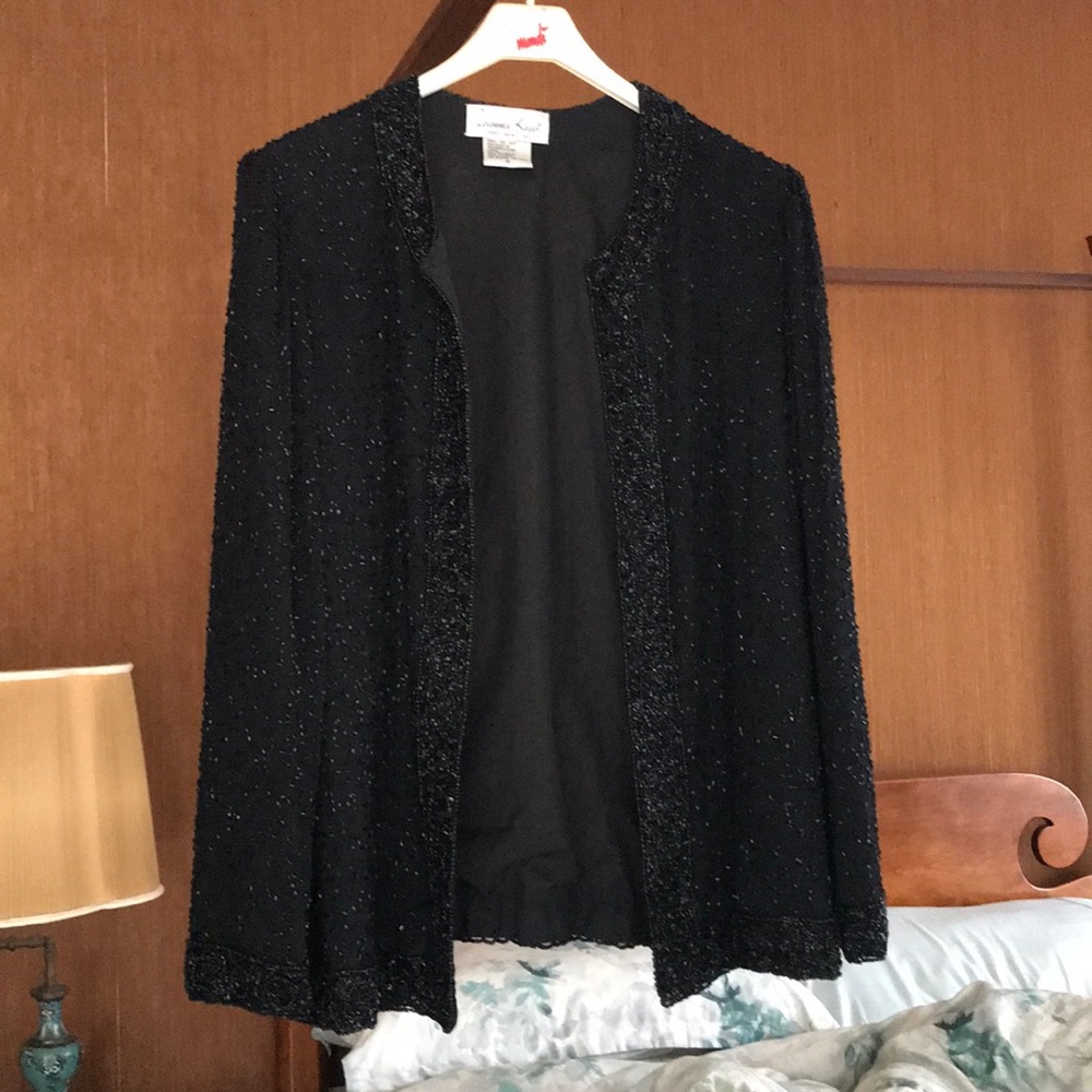 Vintage beaded evening jacket